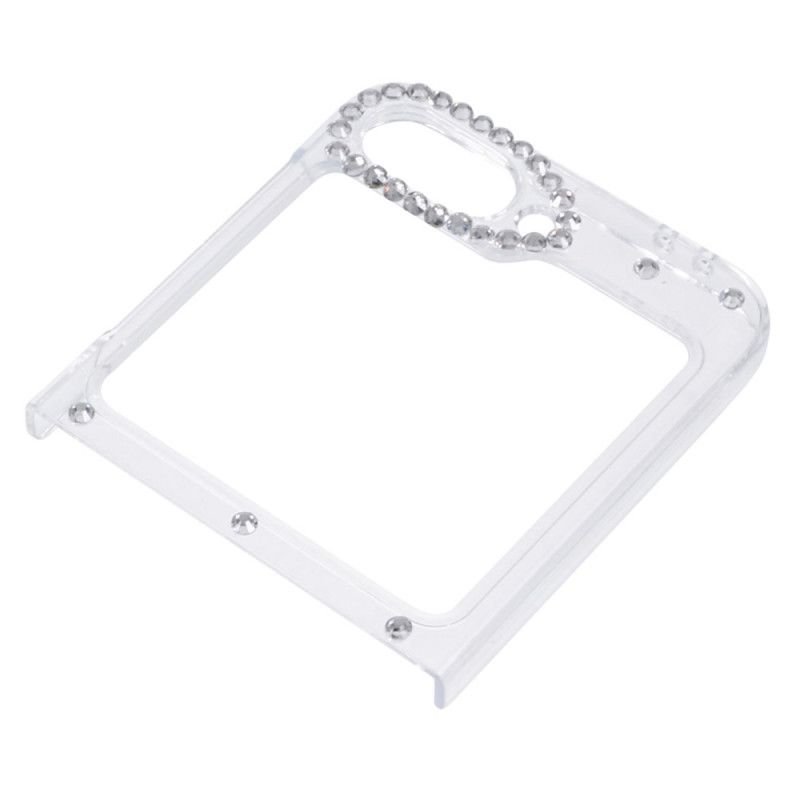 Etui Do Samsung Galaxy Z Flip 7 Fe Ozdoba Z Kryształków Górskich