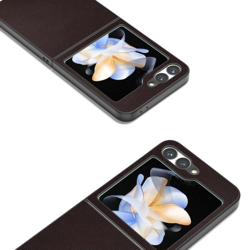 Etui Do Samsung Galaxy Z Flip 7 Fe Subtelna Skóra