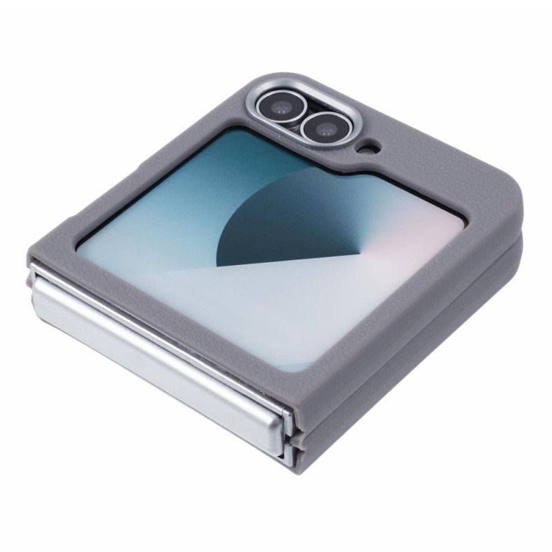 Etui Do Samsung Galaxy Z Flip 7 Fe Teksturowana Skóra