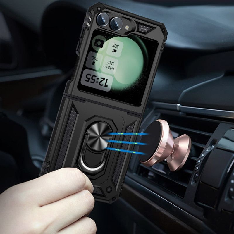 Etui Do Samsung Galaxy Z Flip 7 Fe Ultrawytrzymały Uchwyt Na Pierścionki