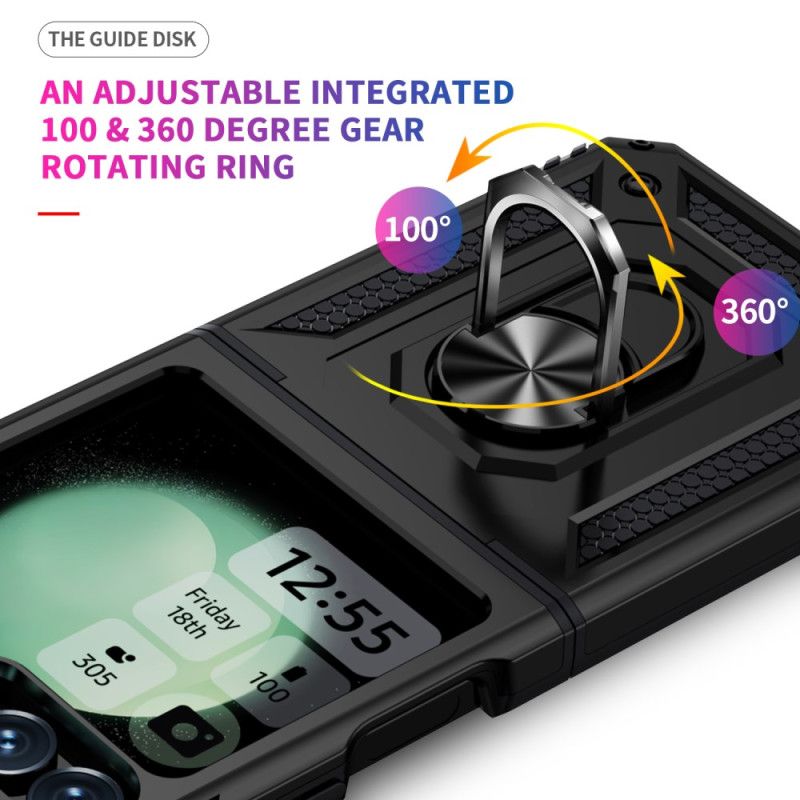 Etui Do Samsung Galaxy Z Flip 7 Fe Ultrawytrzymały Uchwyt Na Pierścionki