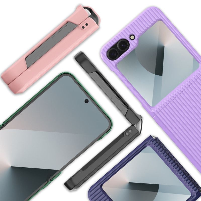 Etui Do Samsung Galaxy Z Flip 7 Fe Wzór W Paski