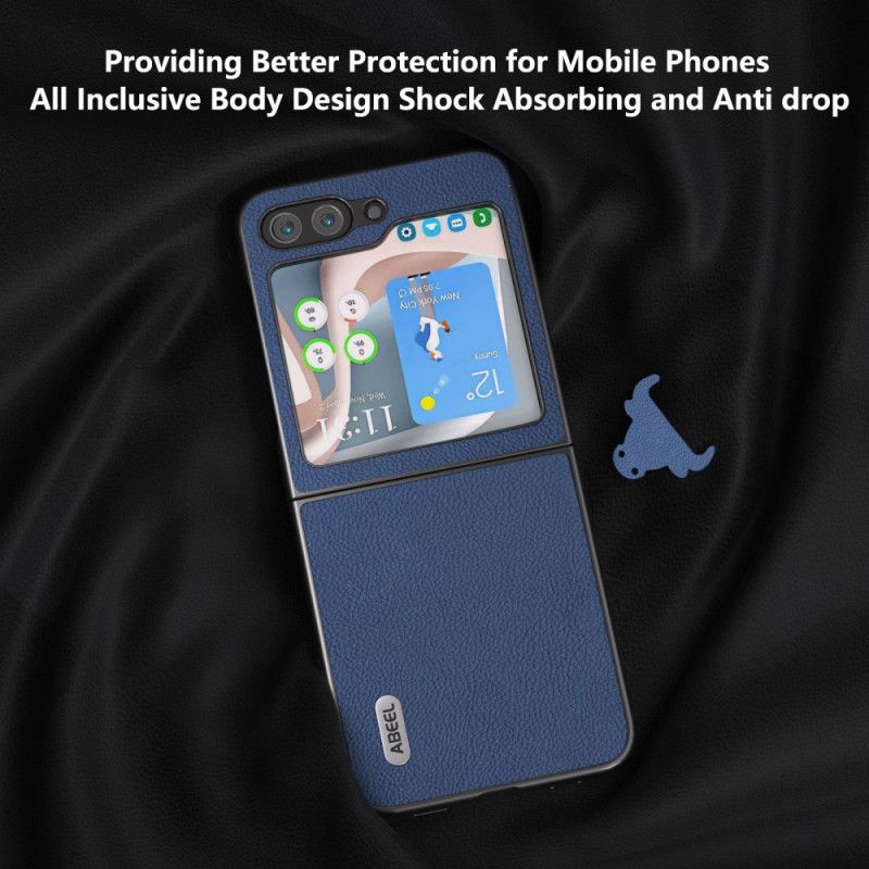 Etui Samsung Galaxy Z Flip 7 Fe Abeel Efekt Skóry