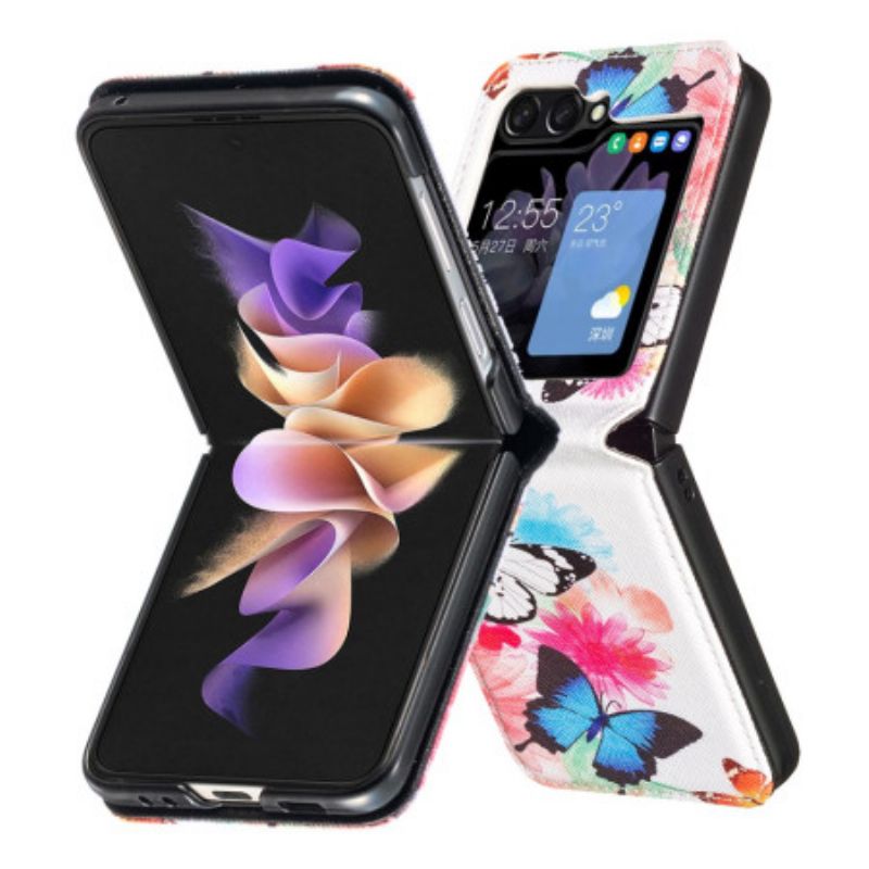 Etui Samsung Galaxy Z Flip 7 Fe Dwa Motyle Etui Ochronne