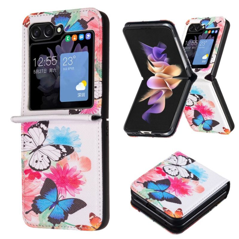 Etui Samsung Galaxy Z Flip 7 Fe Dwa Motyle Etui Ochronne