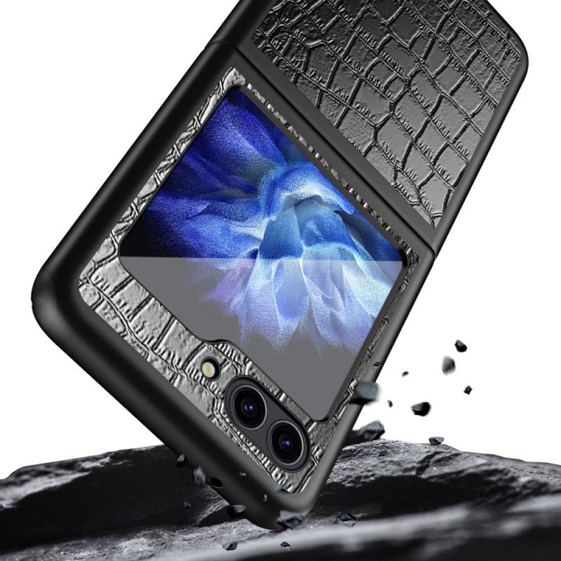 Etui Samsung Galaxy Z Flip 7 Fe Faktura Krokodyla