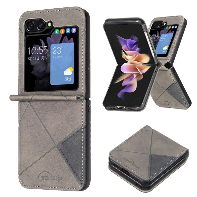 Etui Samsung Galaxy Z Flip 7 Fe Geometryczny Etui Ochronne