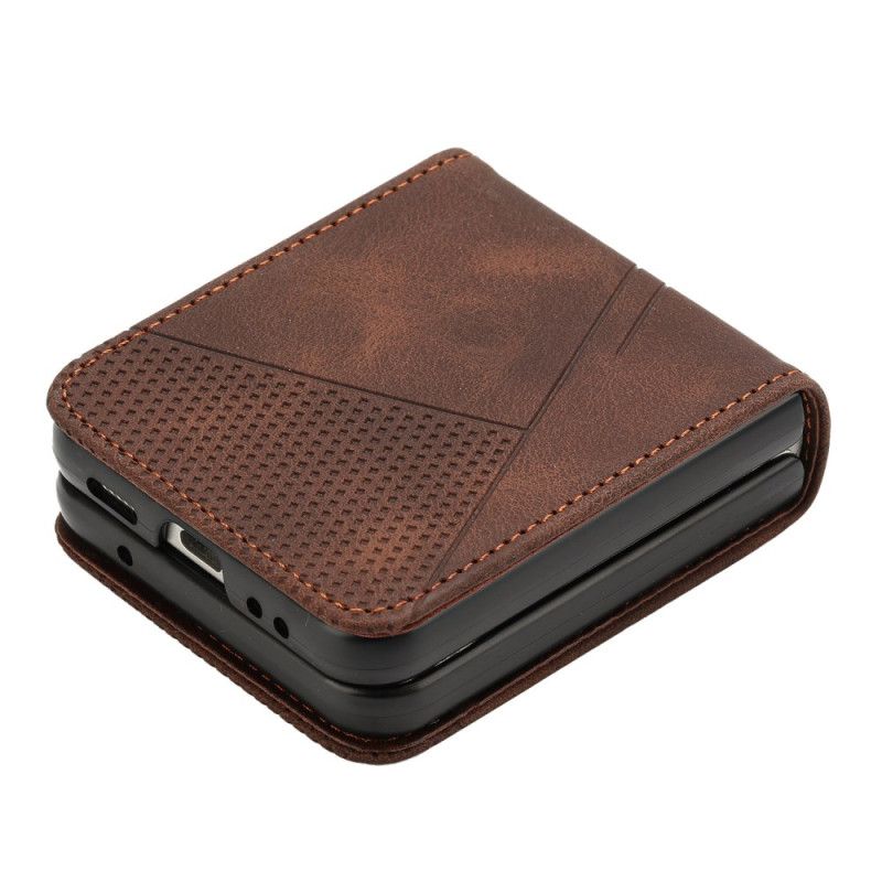 Etui Samsung Galaxy Z Flip 7 Fe Geometryczny Z Paskiem Na Ramię Etui Ochronne