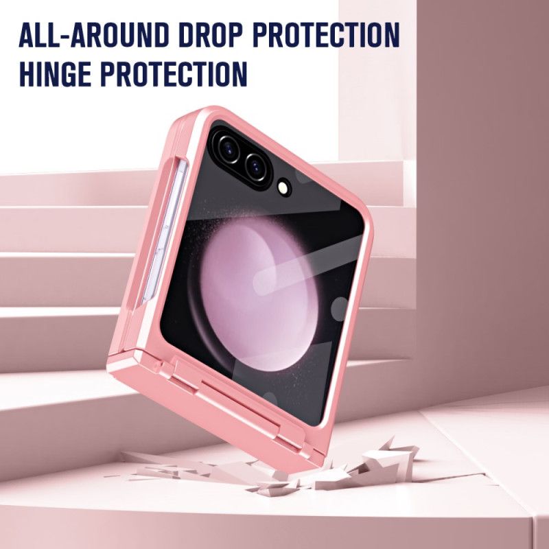 Etui Samsung Galaxy Z Flip 7 Fe Klasyczna Folia Ochronna Na Ekran Ze Szkła Hartowanego Etui Ochronne