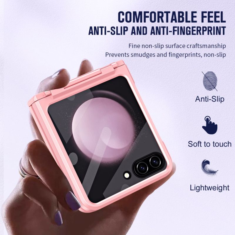 Etui Samsung Galaxy Z Flip 7 Fe Klasyczna Folia Ochronna Na Ekran Ze Szkła Hartowanego Etui Ochronne