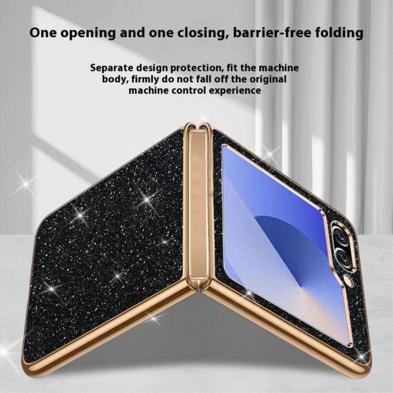 Etui Samsung Galaxy Z Flip 7 Fe Klasyczny Brokat