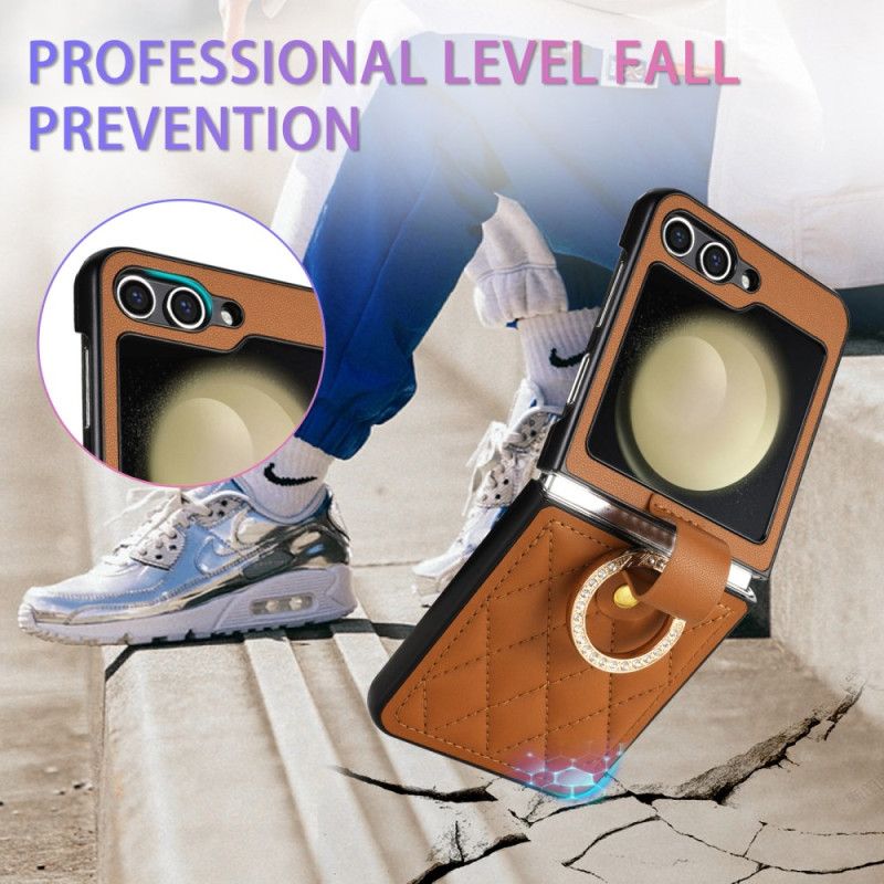 Etui Samsung Galaxy Z Flip 7 Fe Klasyczny Pikowany