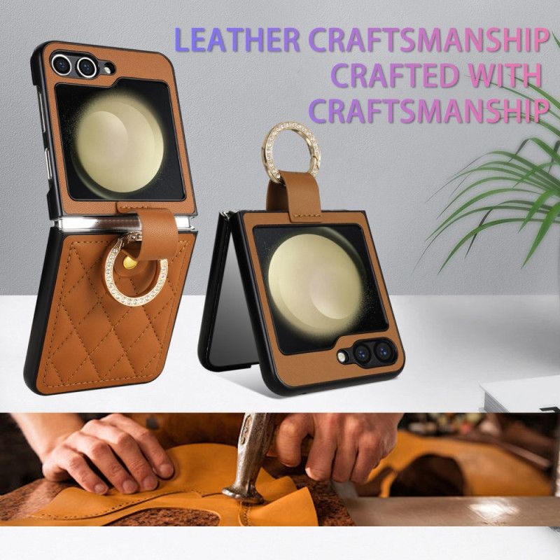 Etui Samsung Galaxy Z Flip 7 Fe Klasyczny Pikowany