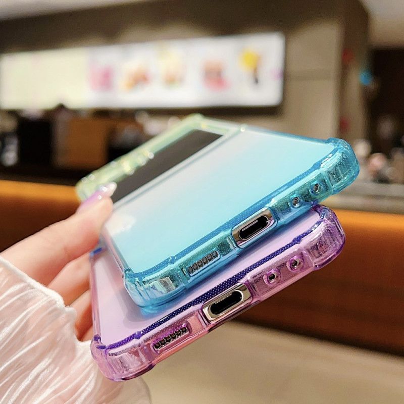 Etui Samsung Galaxy Z Flip 7 Fe Kolory Gradientowe Etui Ochronne