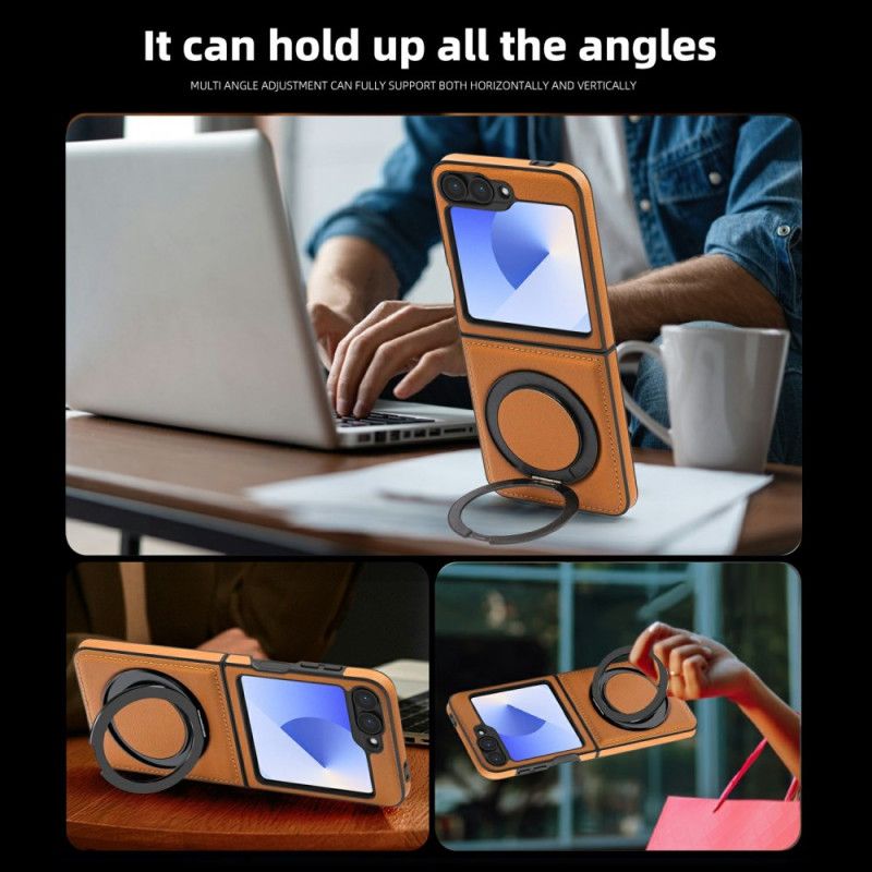 Etui Samsung Galaxy Z Flip 7 Fe Kompatybilne Z Magsafe Etui Pierścieniowe