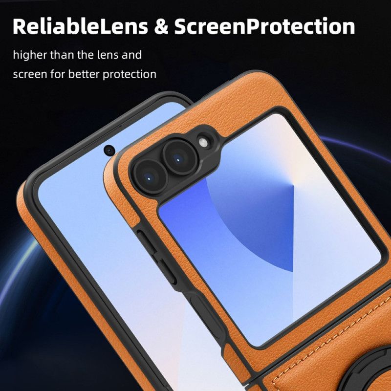 Etui Samsung Galaxy Z Flip 7 Fe Kompatybilne Z Magsafe Etui Pierścieniowe