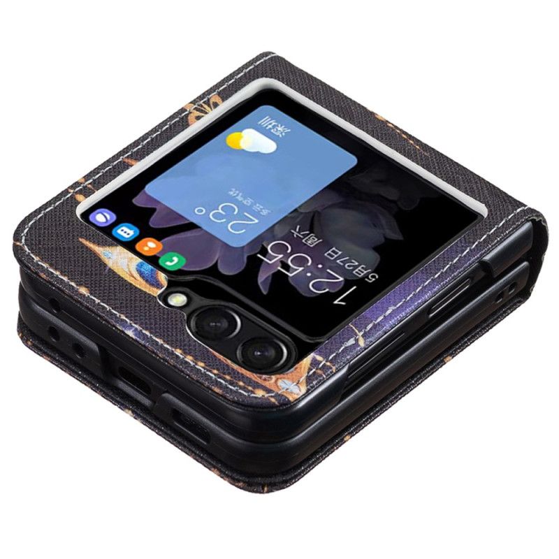 Etui Samsung Galaxy Z Flip 7 Fe Motyl Z Klejnotami Etui Ochronne
