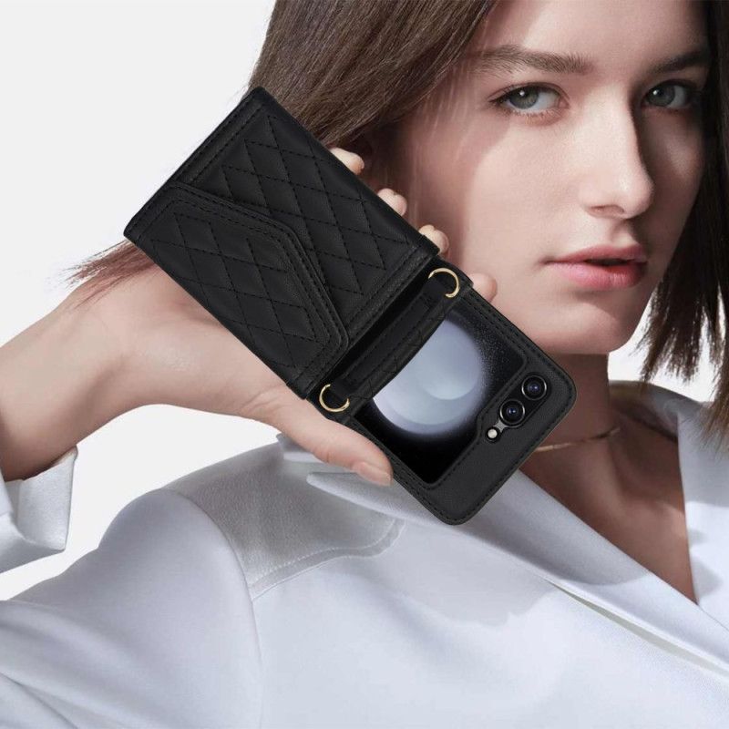 Etui Samsung Galaxy Z Flip 7 Fe Etui Na Karty Pasek Na Ramię I Smycz