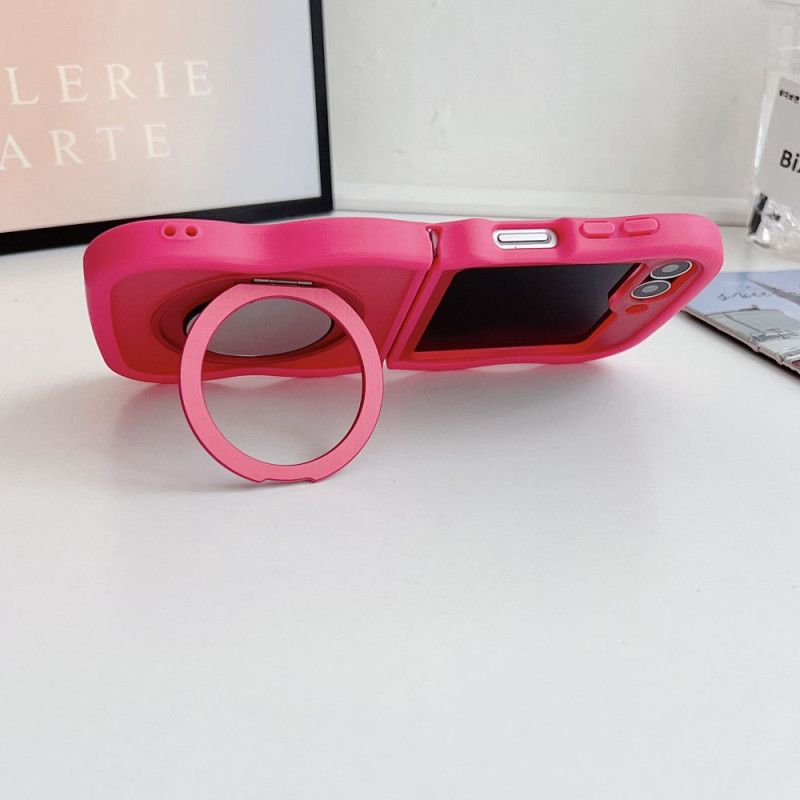 Etui Samsung Galaxy Z Flip 7 Fe Obrotowy Stojak I Wbudowane Lusterko