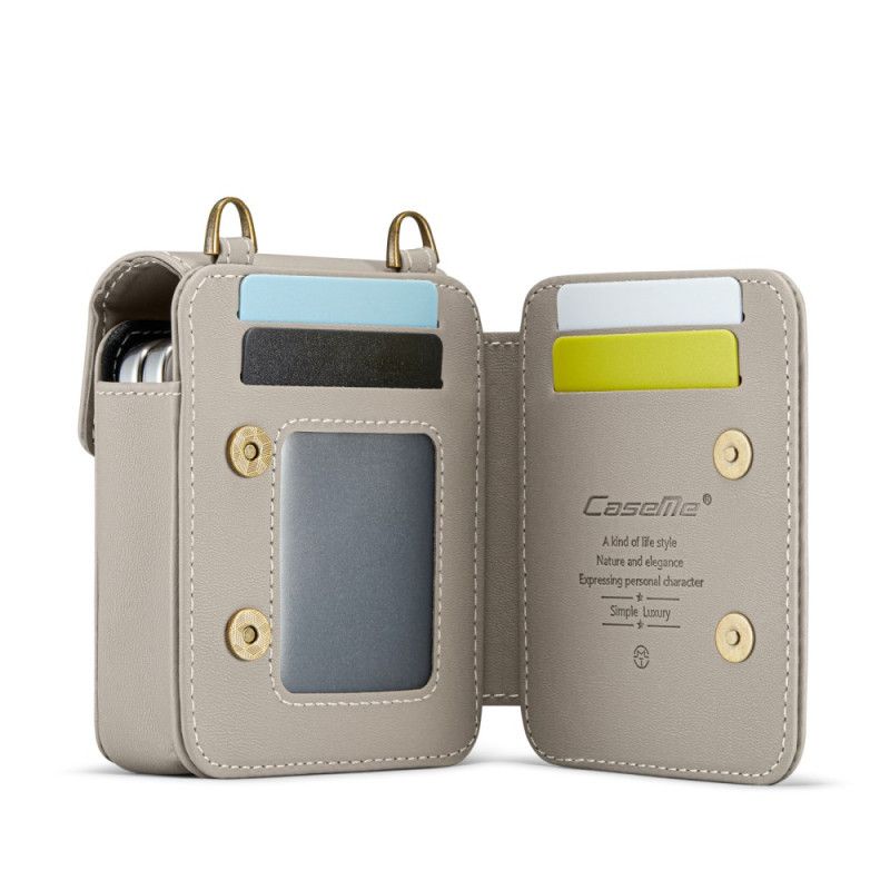 Etui Samsung Galaxy Z Flip 7 Fe Portfel Rfid Z Paskiem Na Ramię Etui Ochronne