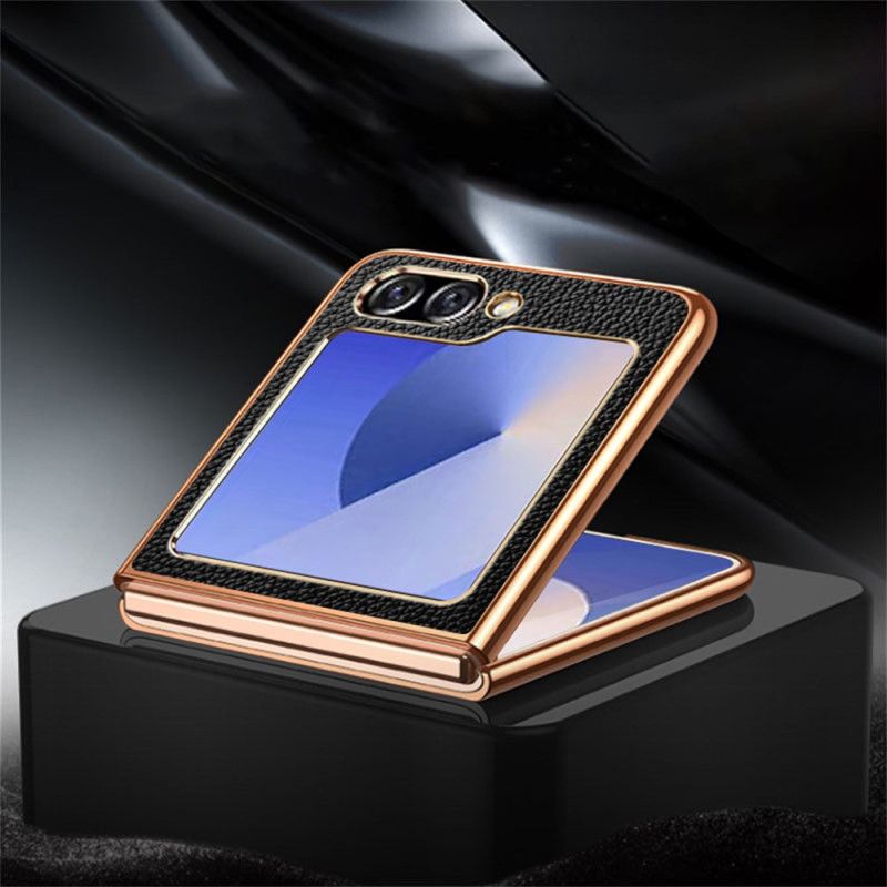 Etui Samsung Galaxy Z Flip 7 Fe Prawdziwa Skóra