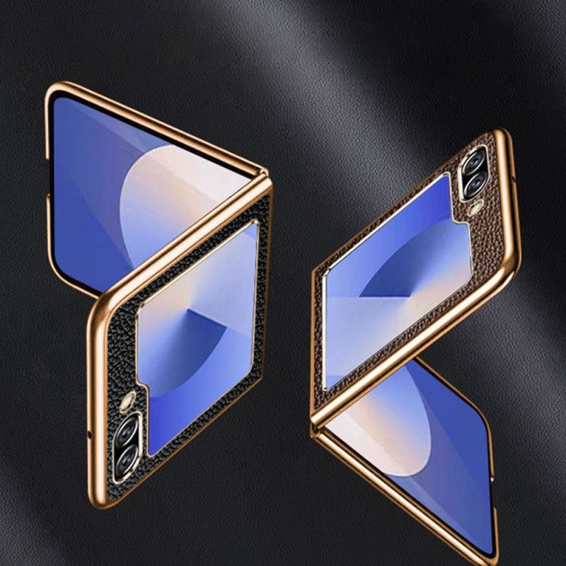 Etui Samsung Galaxy Z Flip 7 Fe Prawdziwa Skóra