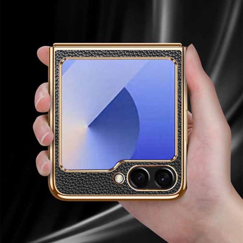 Etui Samsung Galaxy Z Flip 7 Fe Prawdziwa Skóra
