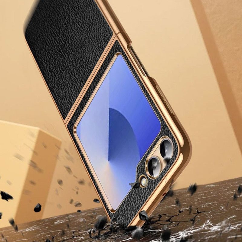 Etui Samsung Galaxy Z Flip 7 Fe Prawdziwa Skóra