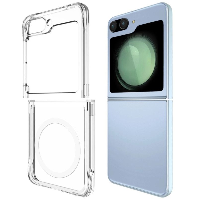 Etui Samsung Galaxy Z Flip 7 Fe Przezroczysty Magnetyczny Etui Ochronne