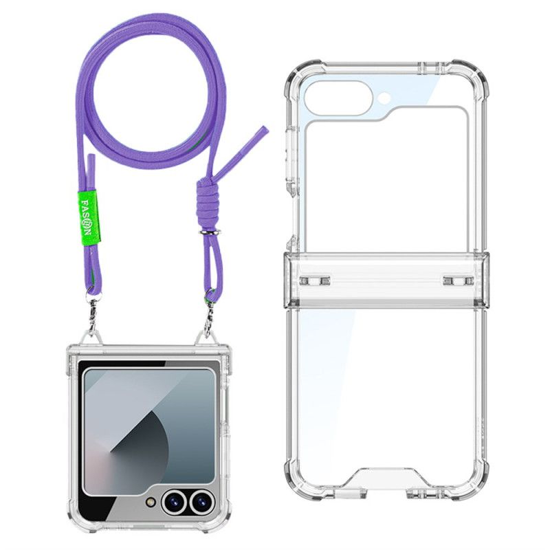 Etui Samsung Galaxy Z Flip 7 Fe Przezroczysty Etui Ochronne