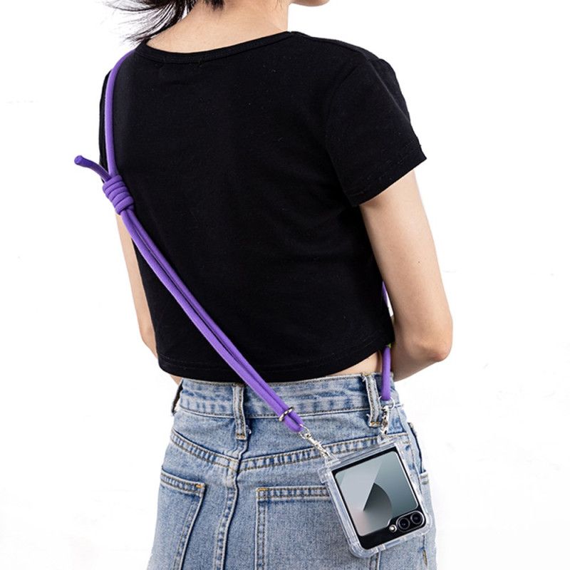 Etui Samsung Galaxy Z Flip 7 Fe Przezroczysty Etui Ochronne