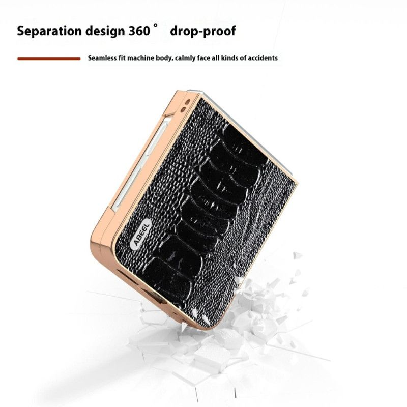 Etui Samsung Galaxy Z Flip 7 Fe Styl Krokodyl