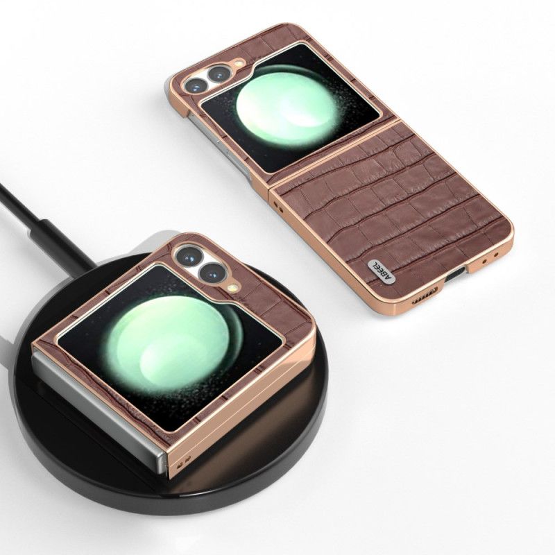 Etui Samsung Galaxy Z Flip 7 Fe Styl Krokodyla