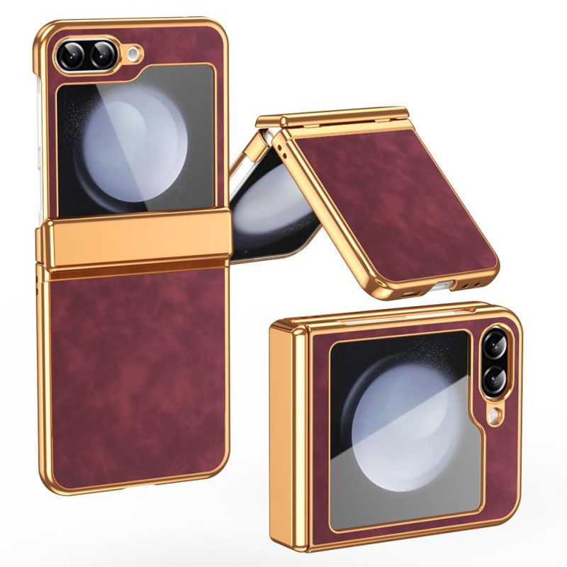 Etui Samsung Galaxy Z Flip 7 Fe Sztuczna Skóra