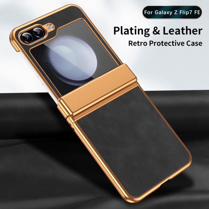 Etui Samsung Galaxy Z Flip 7 Fe Sztuczna Skóra