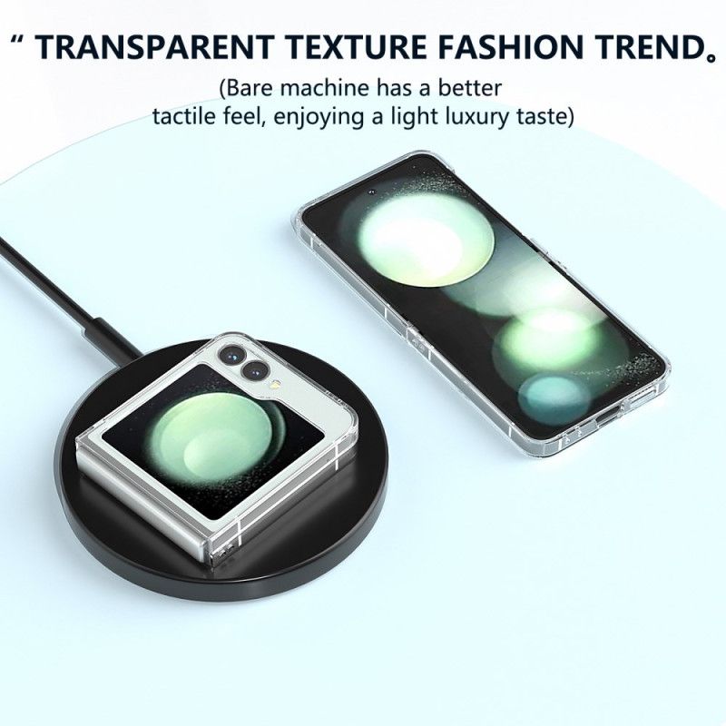 Etui Samsung Galaxy Z Flip 7 Fe Sztywny Przezroczysty Etui Ochronne