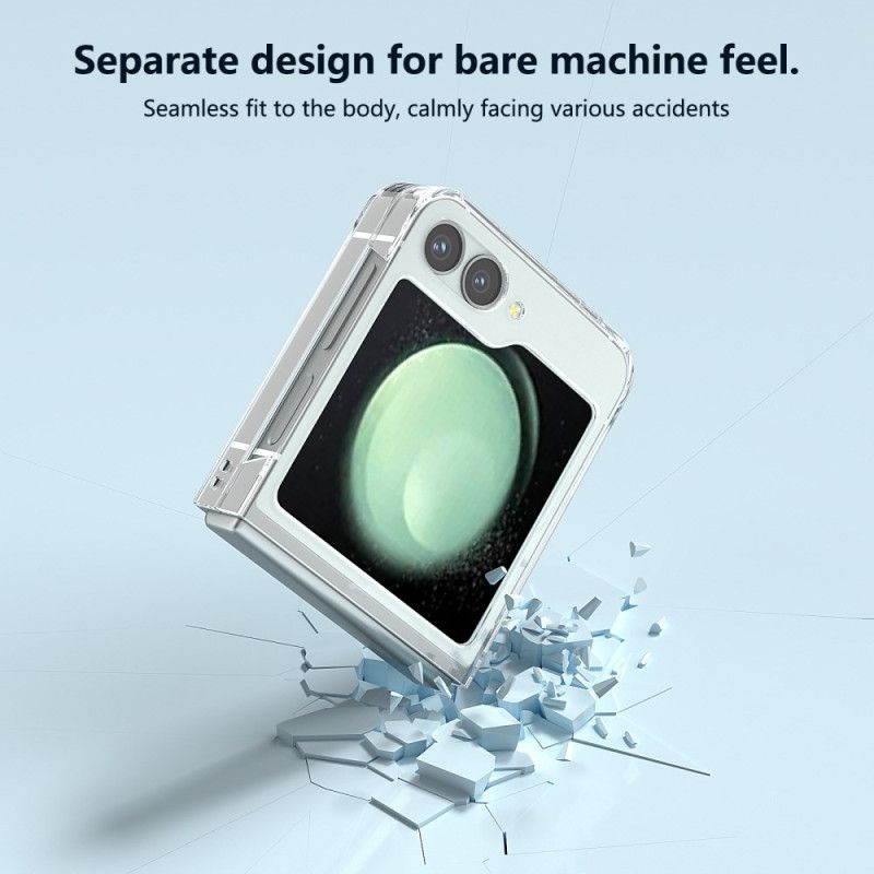 Etui Samsung Galaxy Z Flip 7 Fe Sztywny Przezroczysty Etui Ochronne