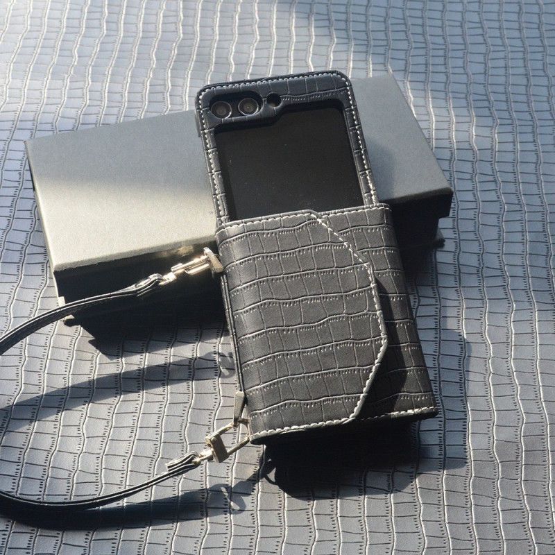 Etui Samsung Galaxy Z Flip 7 Fe Tekstura Bambusa