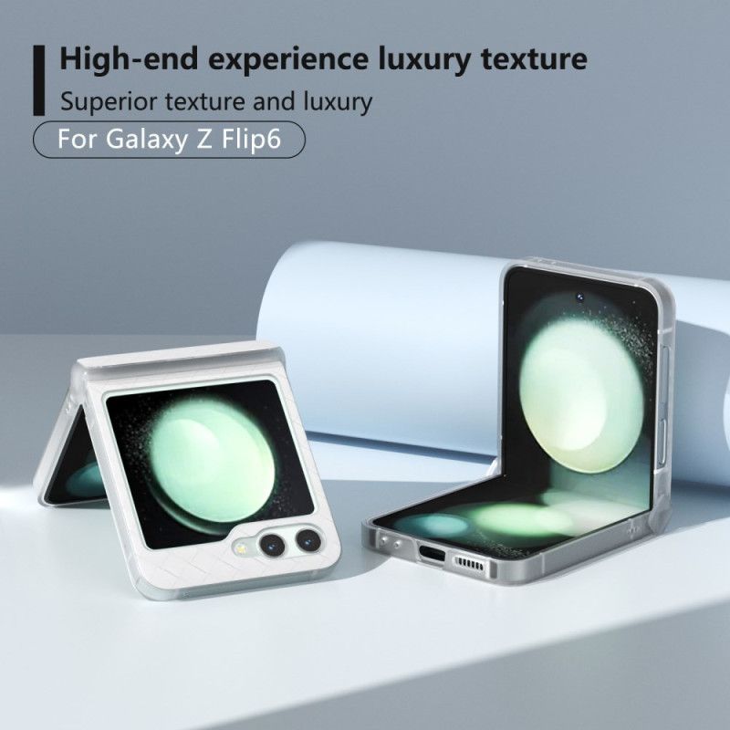 Etui Samsung Galaxy Z Flip 7 Fe Tekstura Tkaniny Etui Ochronne