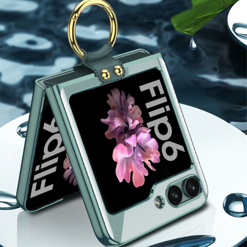 Etui Samsung Galaxy Z Flip 7 Fe Uchwyt Pierścieniowy I Folia Ochronna Na Ekran
