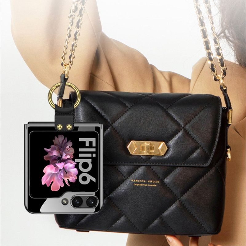 Etui Samsung Galaxy Z Flip 7 Fe Uchwyt Pierścieniowy I Folia Ochronna Na Ekran