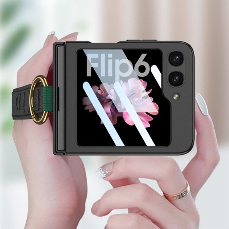 Etui Samsung Galaxy Z Flip 7 Fe Uchwyt Pierścieniowy I Pasek Gkk
