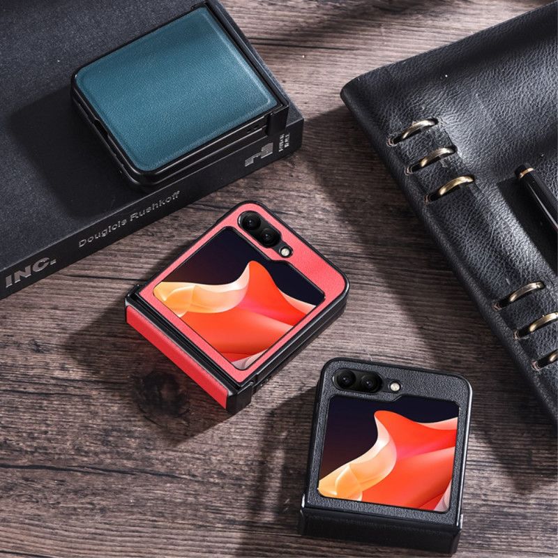 Etui Samsung Galaxy Z Flip 7 Fe Ultracienka Skóra Ekologiczna