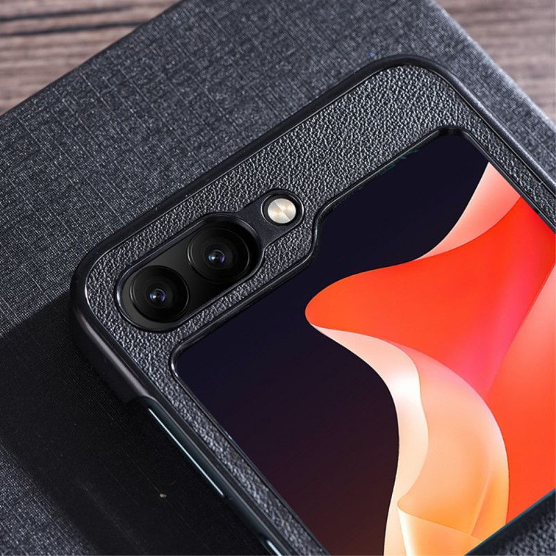 Etui Samsung Galaxy Z Flip 7 Fe Ultracienka Skóra Ekologiczna