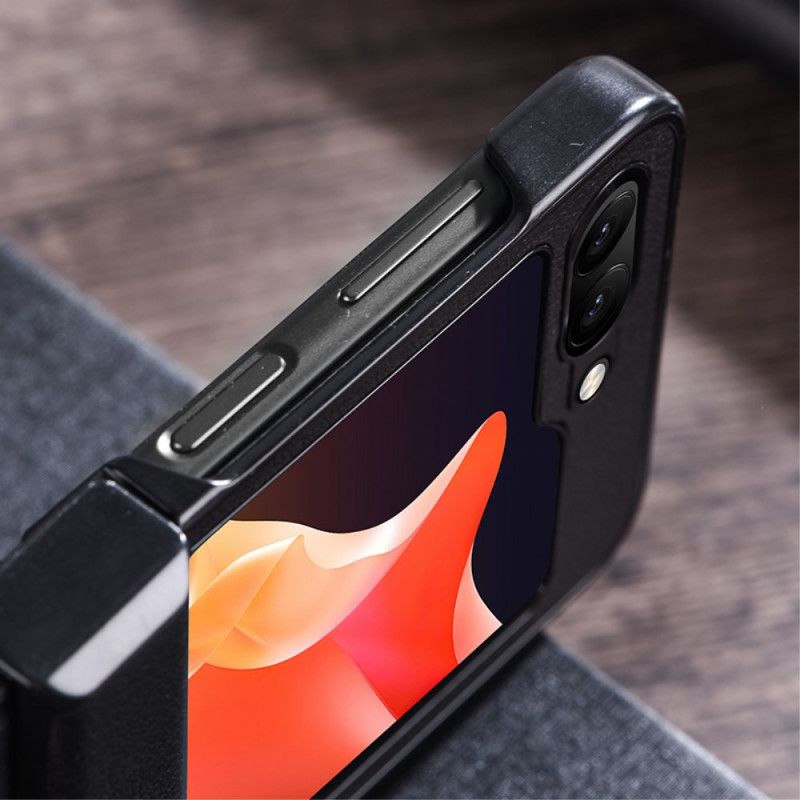 Etui Samsung Galaxy Z Flip 7 Fe Ultracienka Skóra Ekologiczna