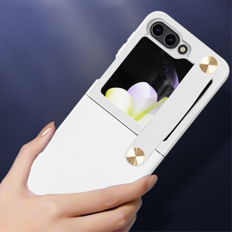 Etui Samsung Galaxy Z Flip 7 Fe Ultracienki Pasek Ze Skóry Gkk