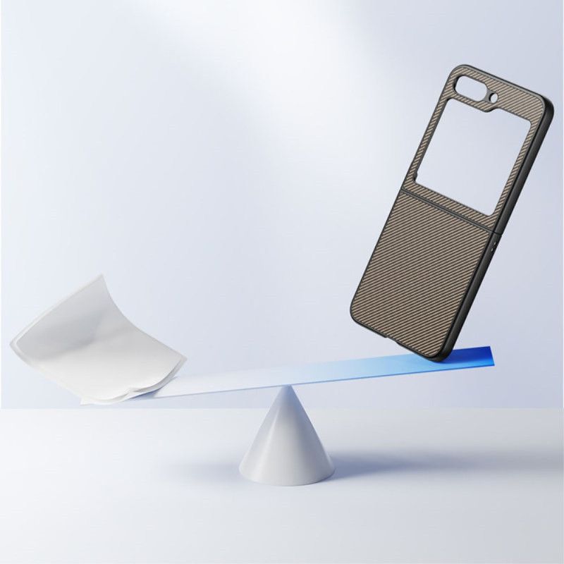 Etui Samsung Galaxy Z Flip 7 Fe Wykończenie Z Włókna Węglowego