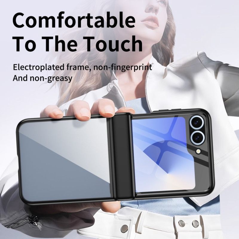 Futerały Samsung Galaxy Z Flip 7 Fe Etui Na Telefon Efekt Metaliczny
