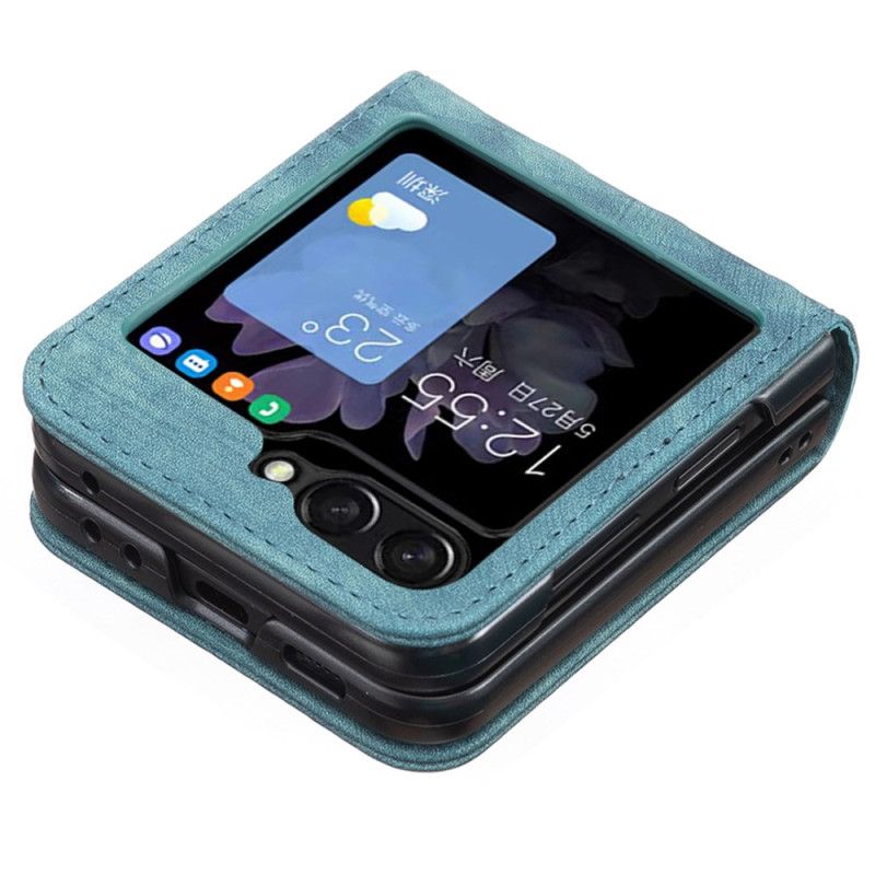 Futerały Samsung Galaxy Z Flip 7 Fe Etui Na Telefon Fryz Ze Sztucznej Skóry