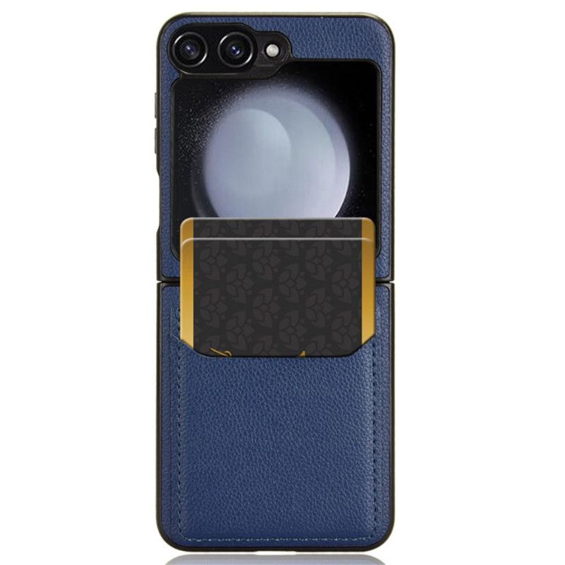 Futerały Samsung Galaxy Z Flip 7 Fe Etui Na Telefon Etui Na Karty Z Teksturą Liczi